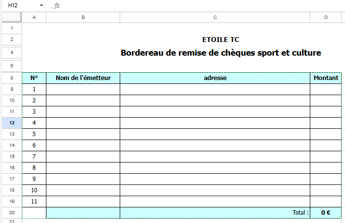 Remise chq